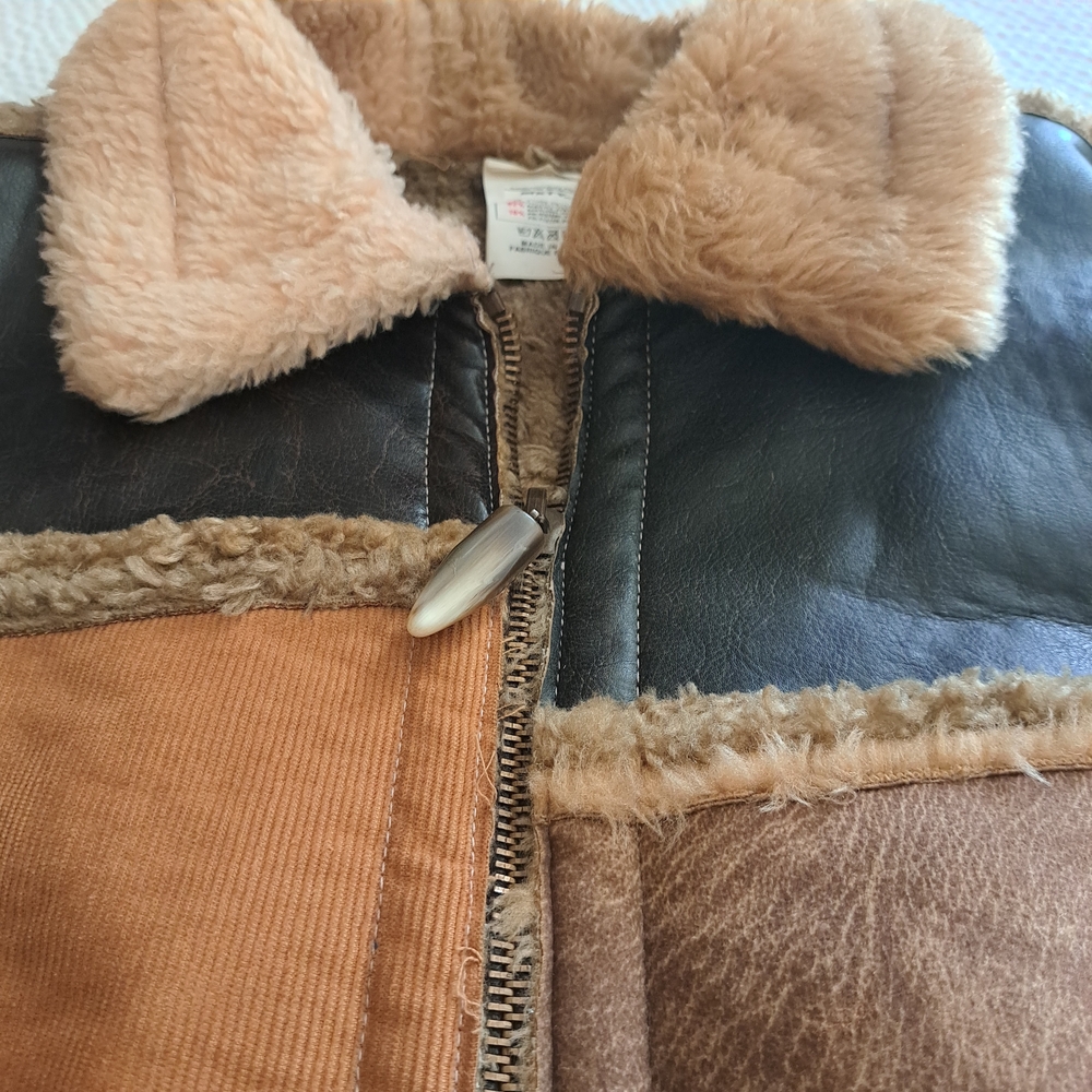 Miss Sixty Multicolor Patchwork Jacket with Shear… - image 4